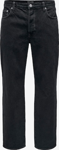 Jean 'ONSLoom' Only & Sons en noir : devant