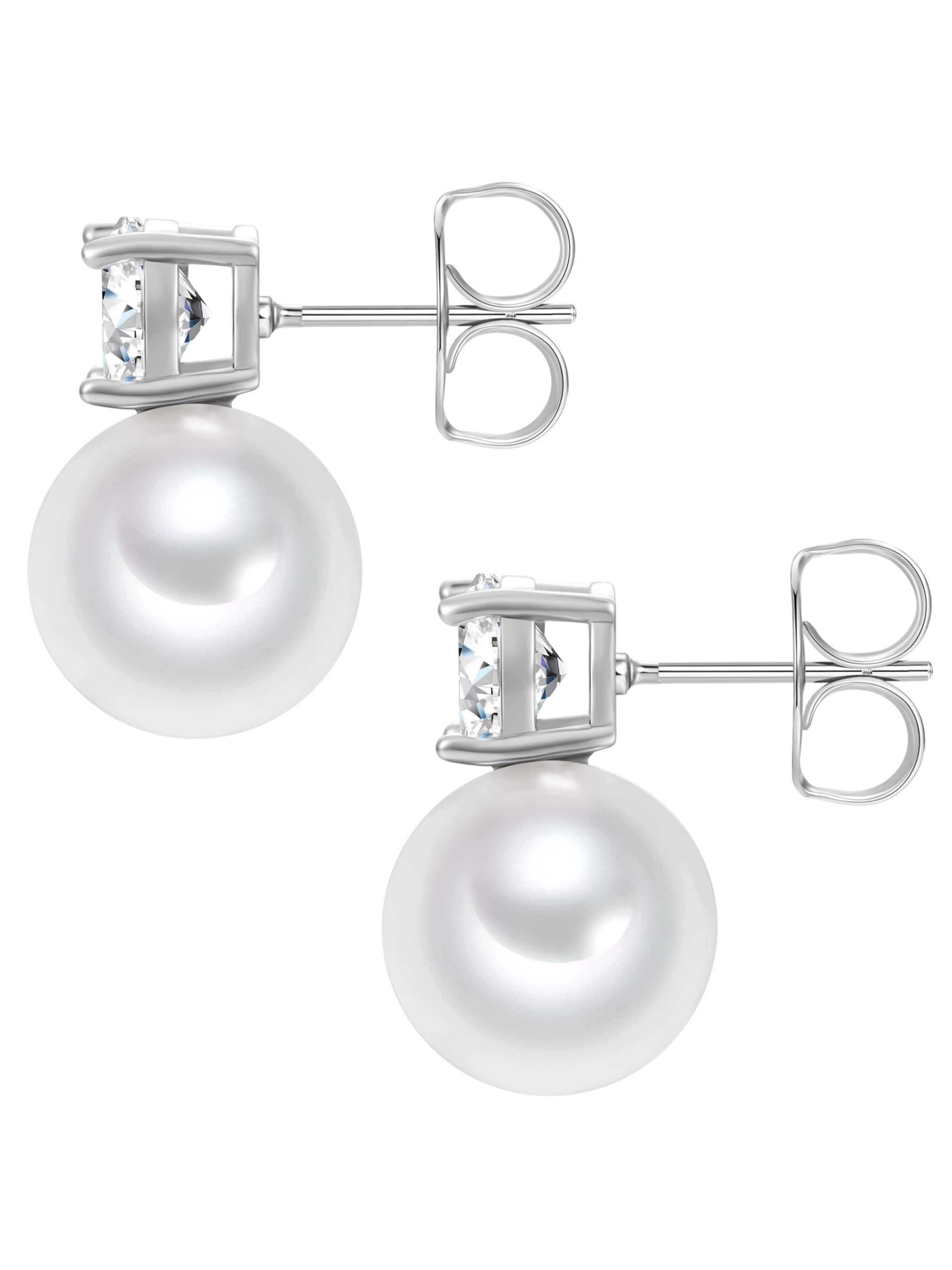 Orecchini di Lulu & Jane in bianco