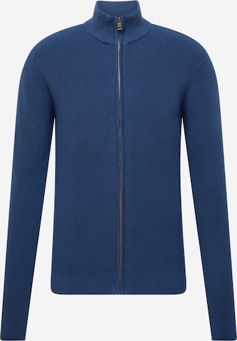 Vestes en maille 'Codford' BLEND en bleu : devant