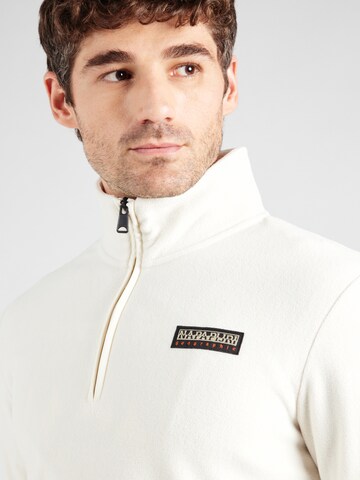 Sweat-shirt 'IAATO' NAPAPIJRI en blanc