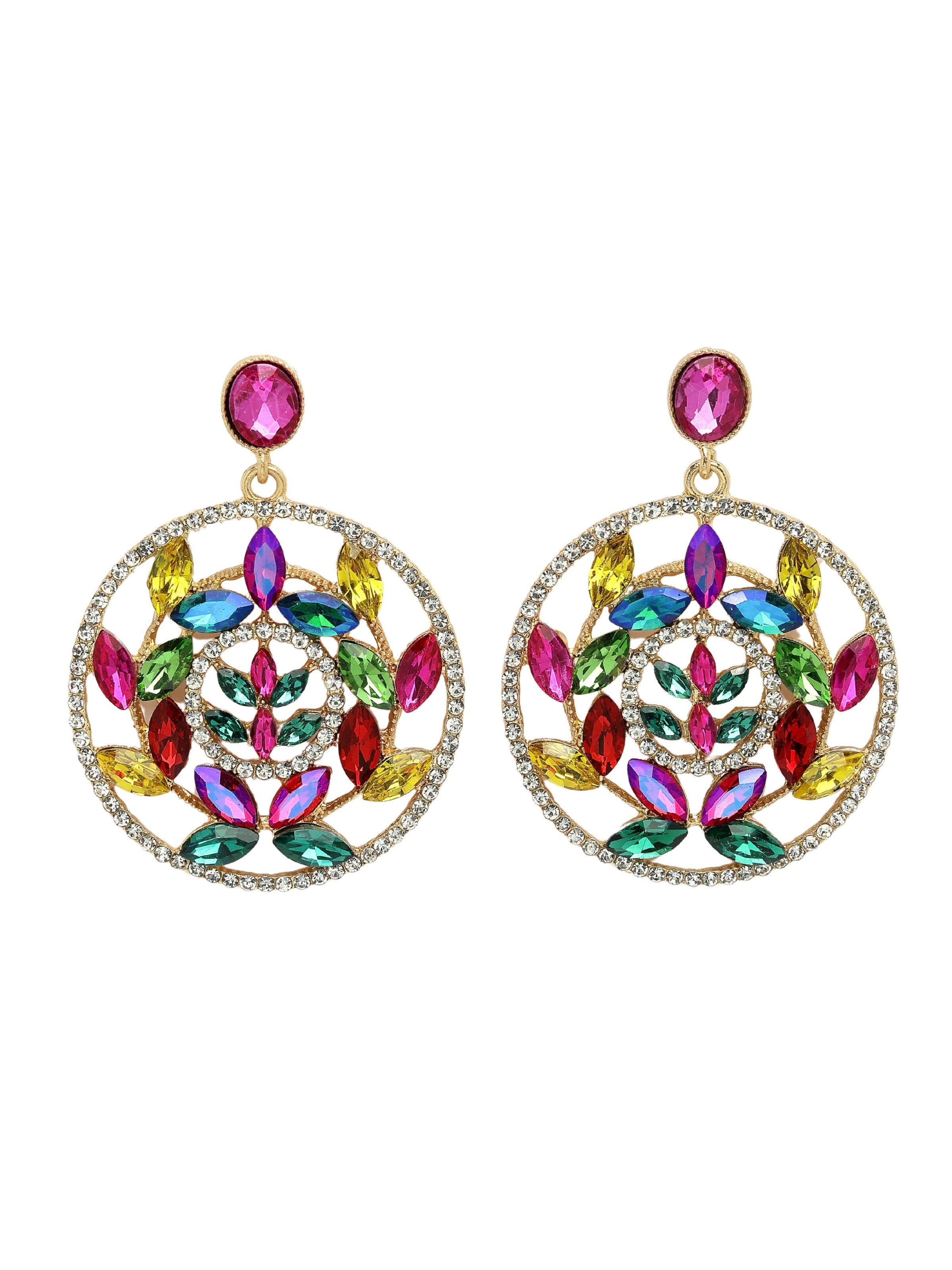 AVANT-GARDE PARIS Earrings 'Jelenaina' in Mixed colours: front