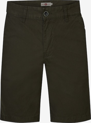 Regular Pantalon chino 'Coalinga' Petrol Industries en vert : devant