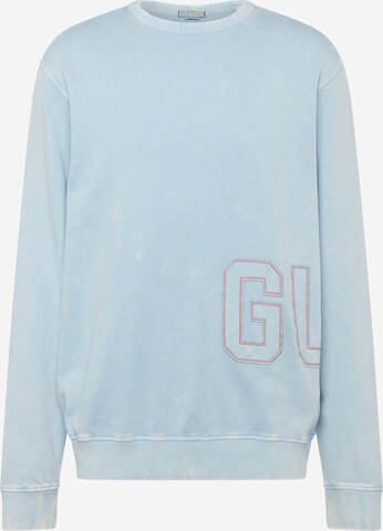 Sweat-shirt GUESS en bleu : devant