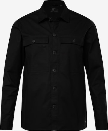 JP1880 Regular fit Button Up Shirt in Black: front