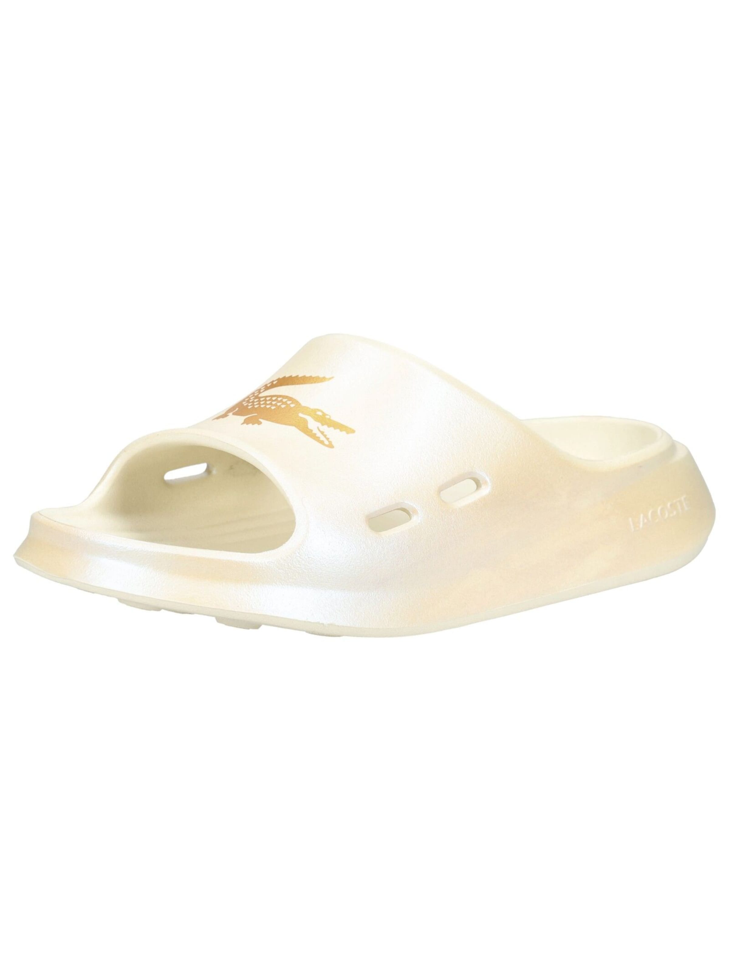 LACOSTE Pantolette in Beige: Vorderseite