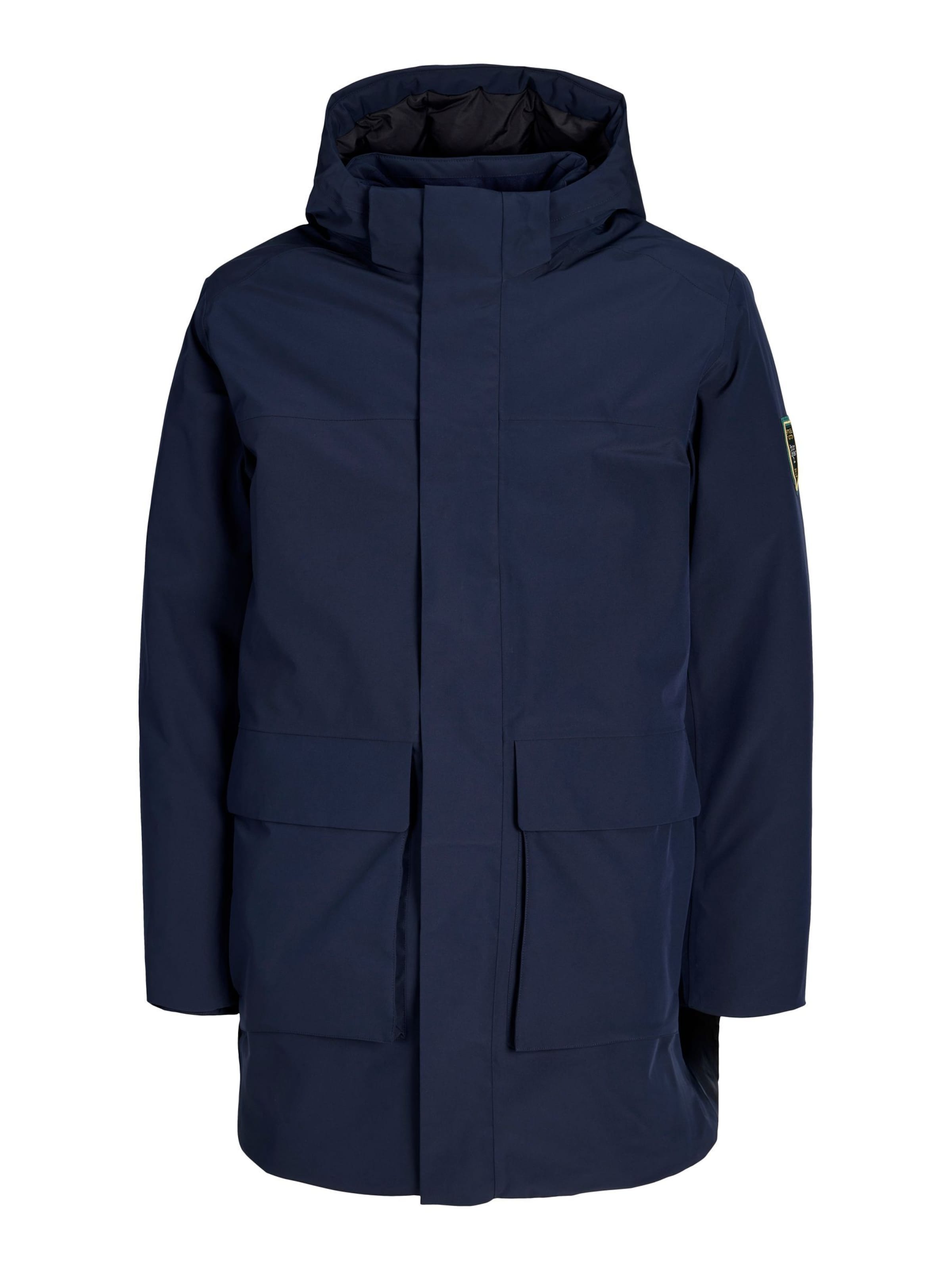 Parka di mezza stagione di Portland Outerwear Company in blu: frontale