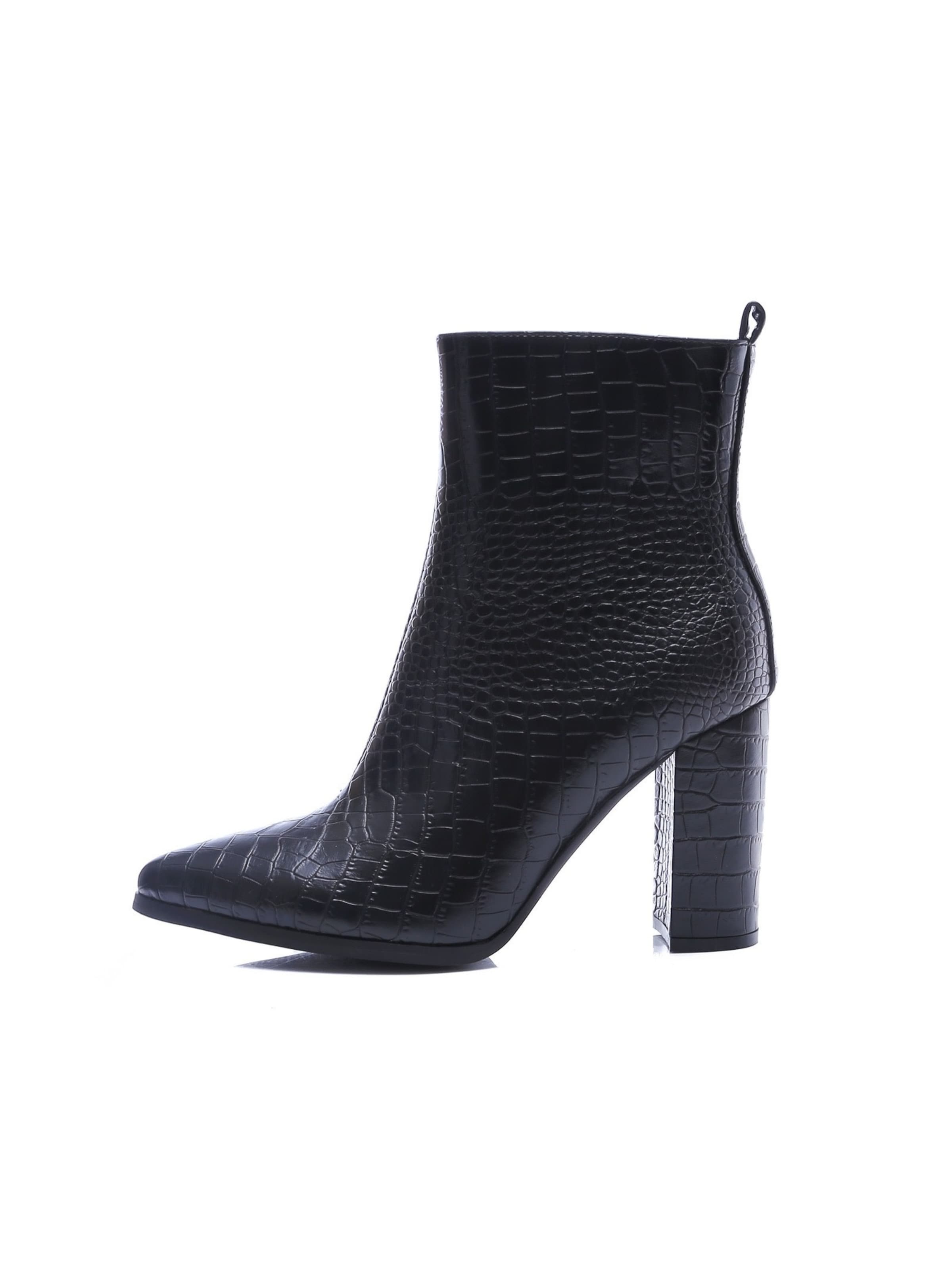 Bottines 'Croc' Smile Favorites en noir