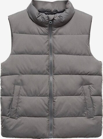 Gilet 'Ontario' MANGO KIDS en gris : devant