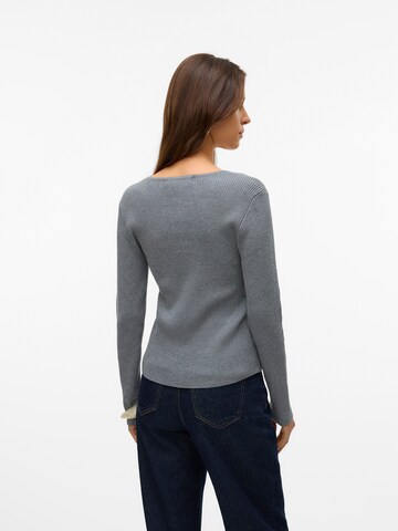VERO MODA Pullover 'VMWILLOW' in Grau
