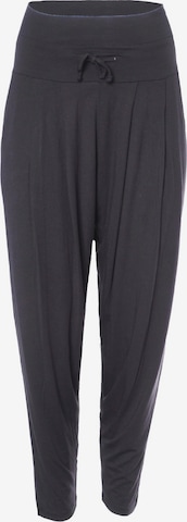 Kismet Yogastyle Tapered Workout Pants 'Bali' in Grey: front