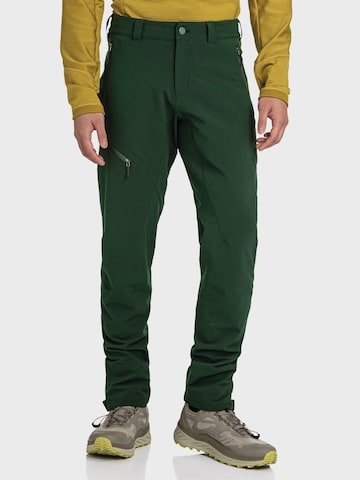 Schöffel Regular Outdoorbroek 'Cascata' in Groen: voorkant