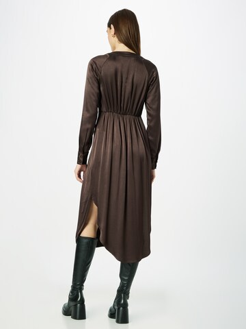 LA STRADA UNICA - Vestido 'CASSANDRA' en marrón