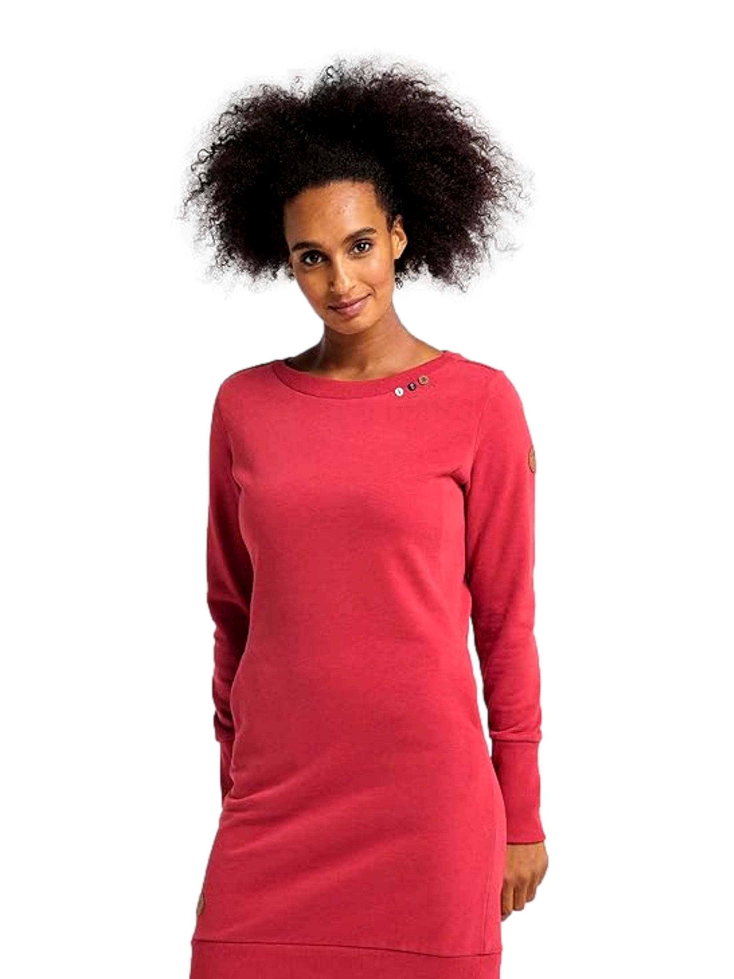 Ragwear Mekko 'Menita B Organic' värissä punainen: etupuoli