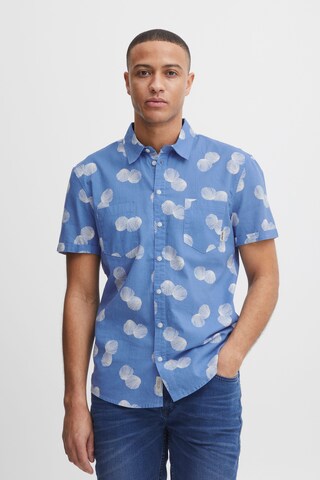 BLEND - Ajuste estrecho Camisa en azul: frente