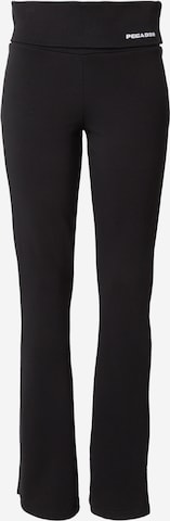 juoda Pegador Kliošinis Kelnės 'LEIRIA': priekis