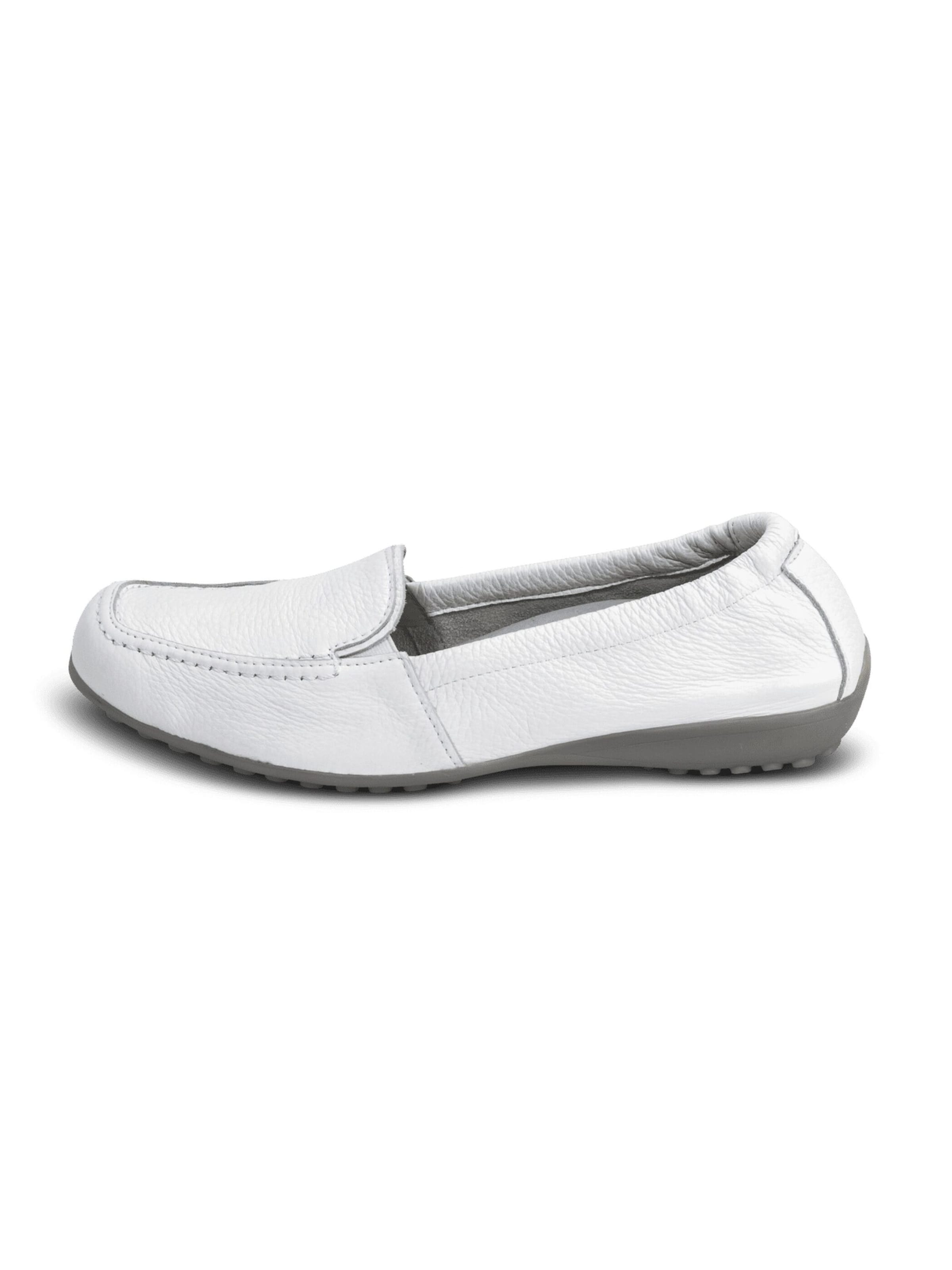 VITAFORM Mokassin in Weiß