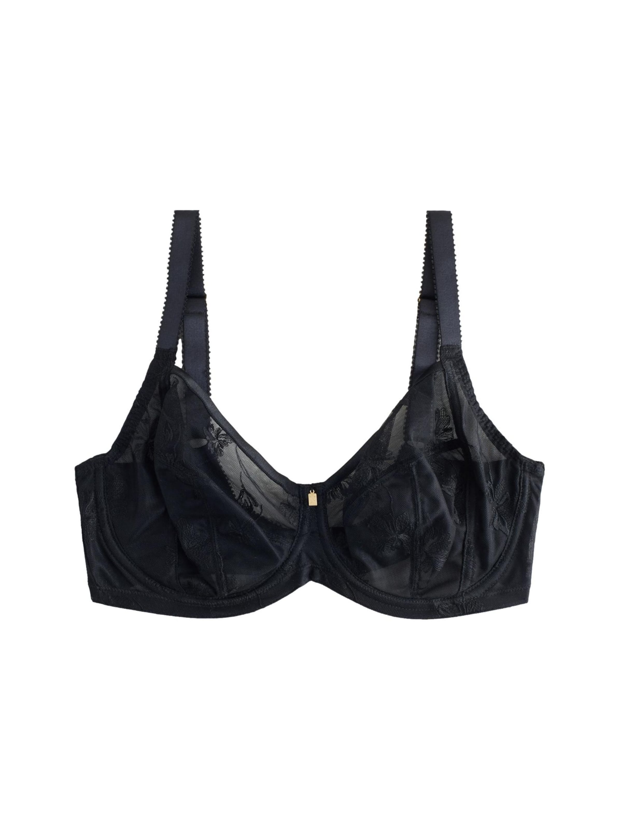 melns Next Formu mazinošs Krūšturis: no priekšpuses