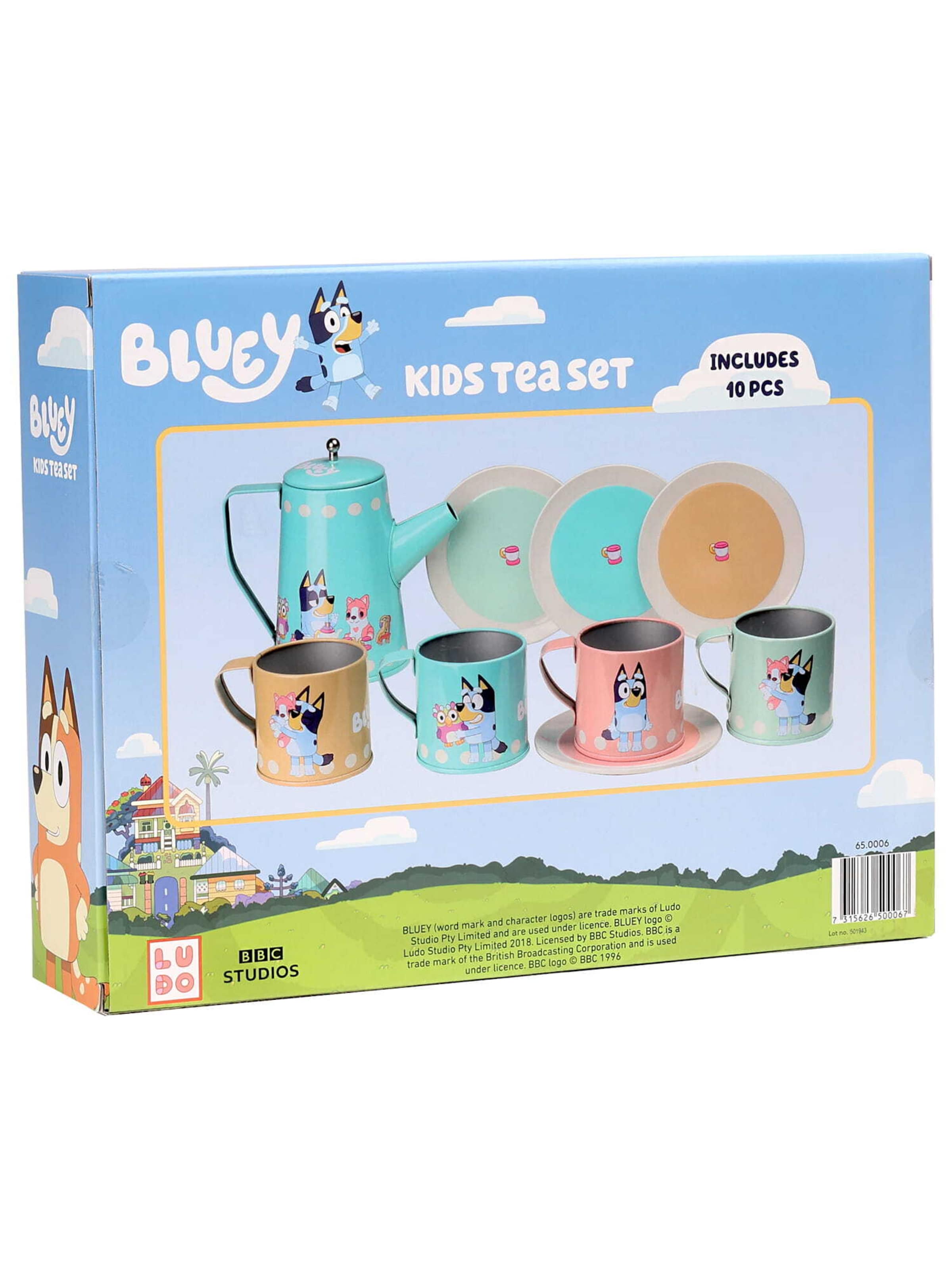 Gioco di Bluey in colori misti