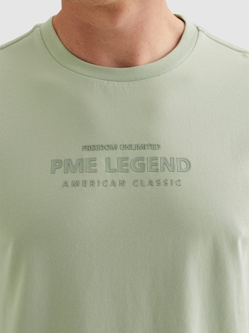 T-Shirt 'PME LEGEND - T-shirt in cotton jersey with artwork' PME Legend en vert