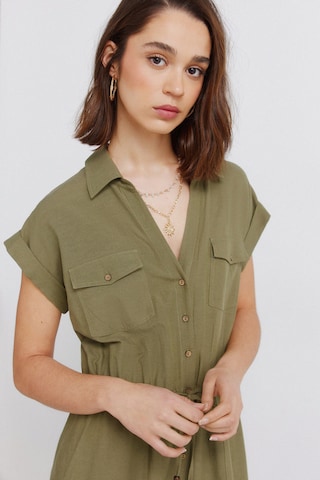 Springfield Jumpsuit i grøn