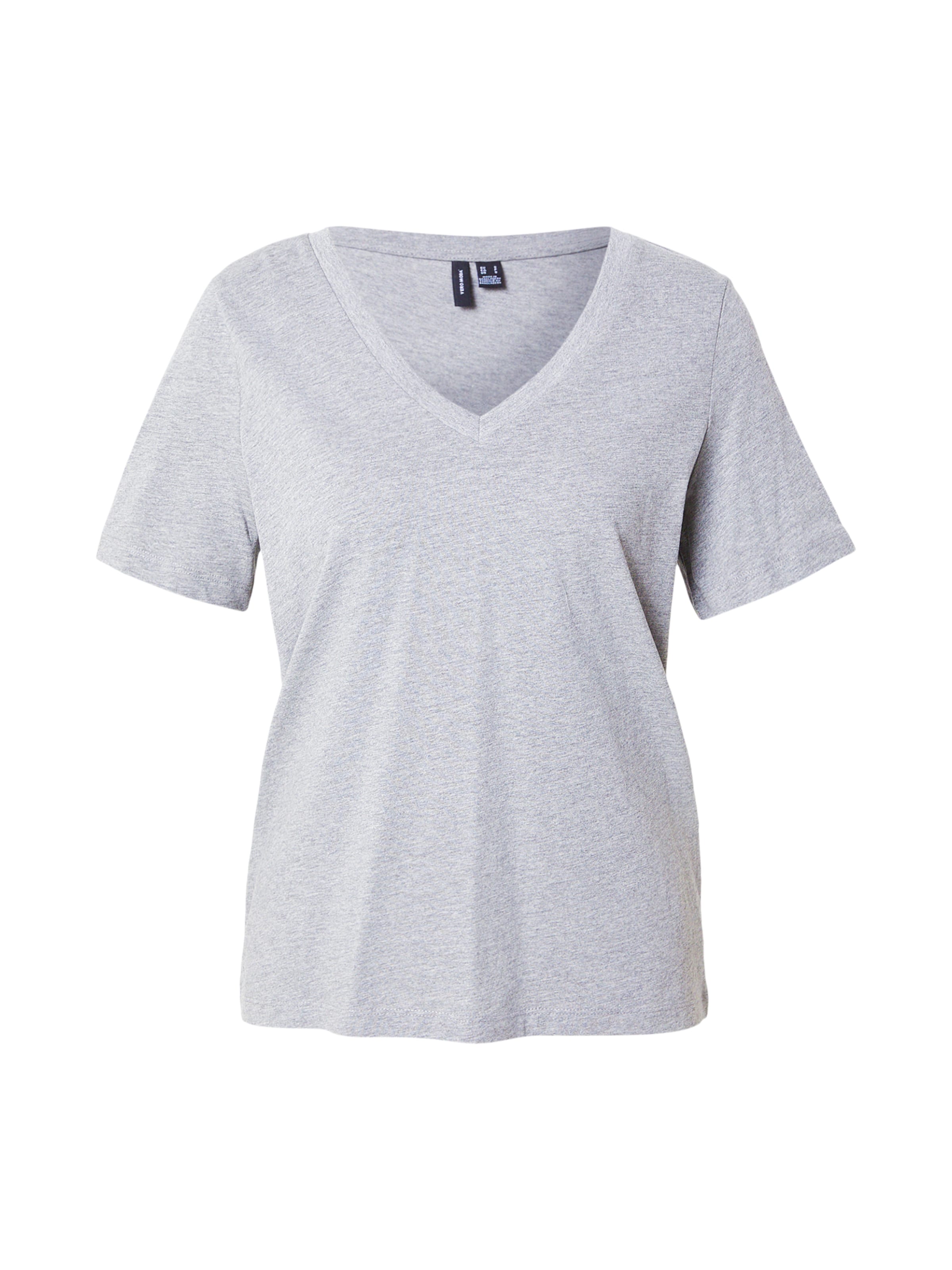 VERO MODA - Camiseta 'VMPAULINA' en gris: frente