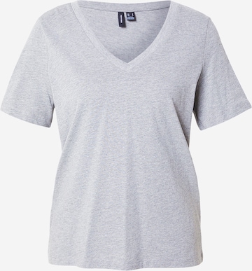 VERO MODA T-Shirt 'VMPAULINA' in Grau: Vorderseite