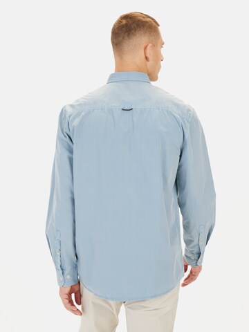 CAMEL ACTIVE Regular fit Button Up Shirt in Blue