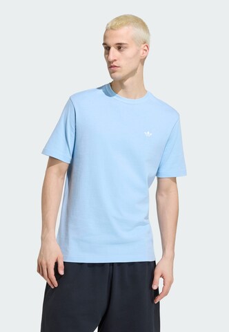 ADIDAS ORIGINALS Shirt 'Trefoil Essentials' in Blauw: voorkant