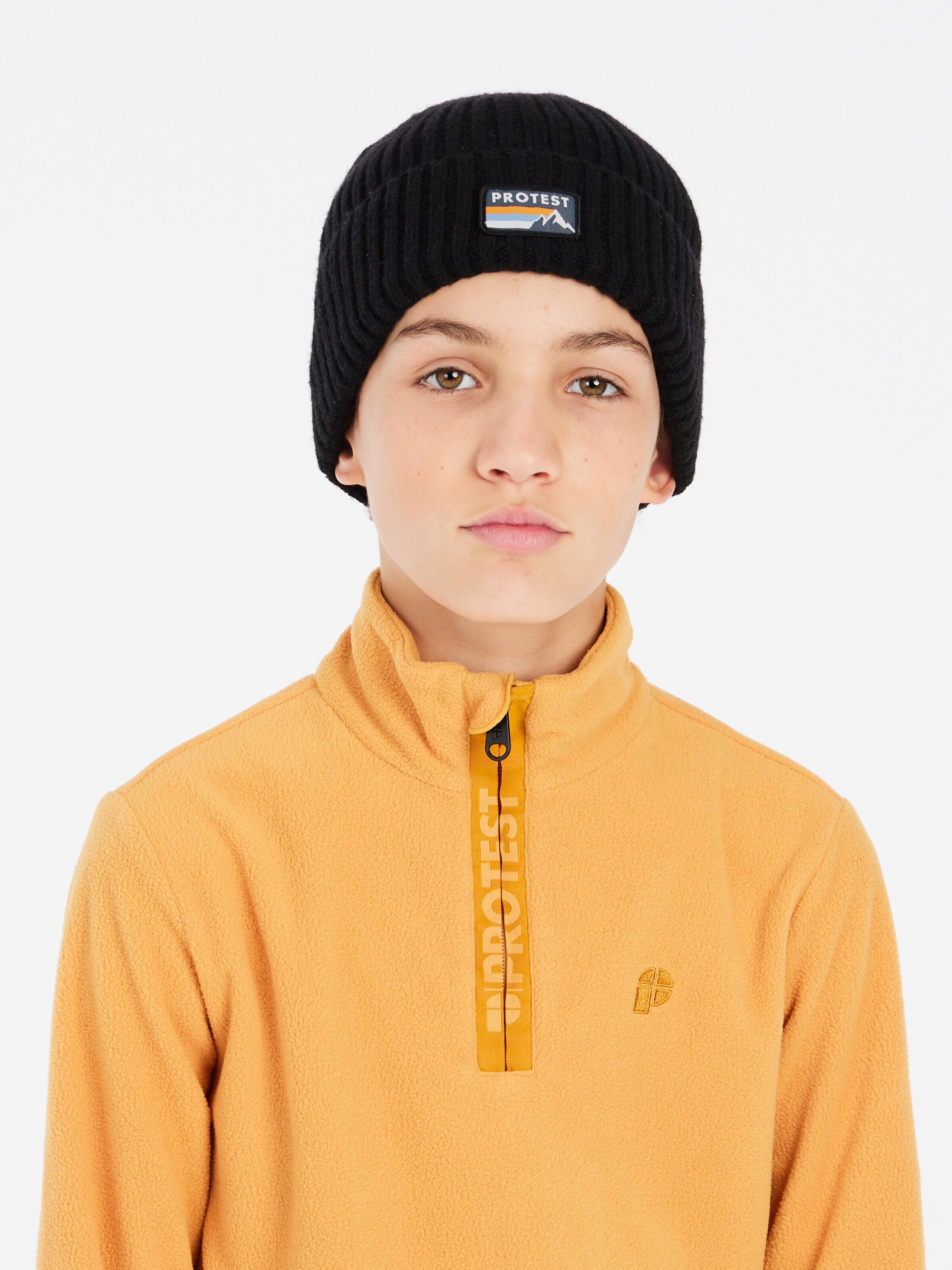 PROTEST Athletic Sweatshirt 'PERFECTY JR' in Yellow