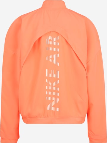 NIKE Sportjacke in Orange