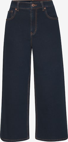 LASCANAWide Leg/ Široke nogavice Traperice - plava boja: prednji dio