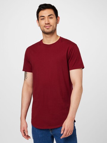 HOLLISTER Shirt in Rood: voorkant