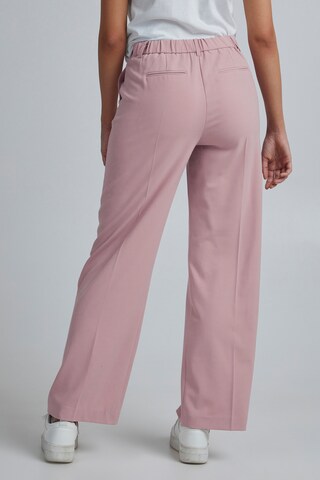 b.young Loose fit Pleated Pants 'DANTA' in Pink