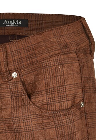 Angels Regular Slim Fit Jeans in Braun