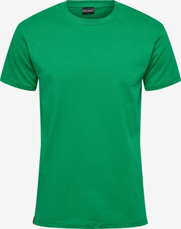 Hummel Shirt 'Red' in Green: front