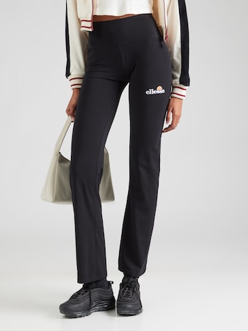 ELLESSE Boot cut Leggings 'Rivzi' in Black: front