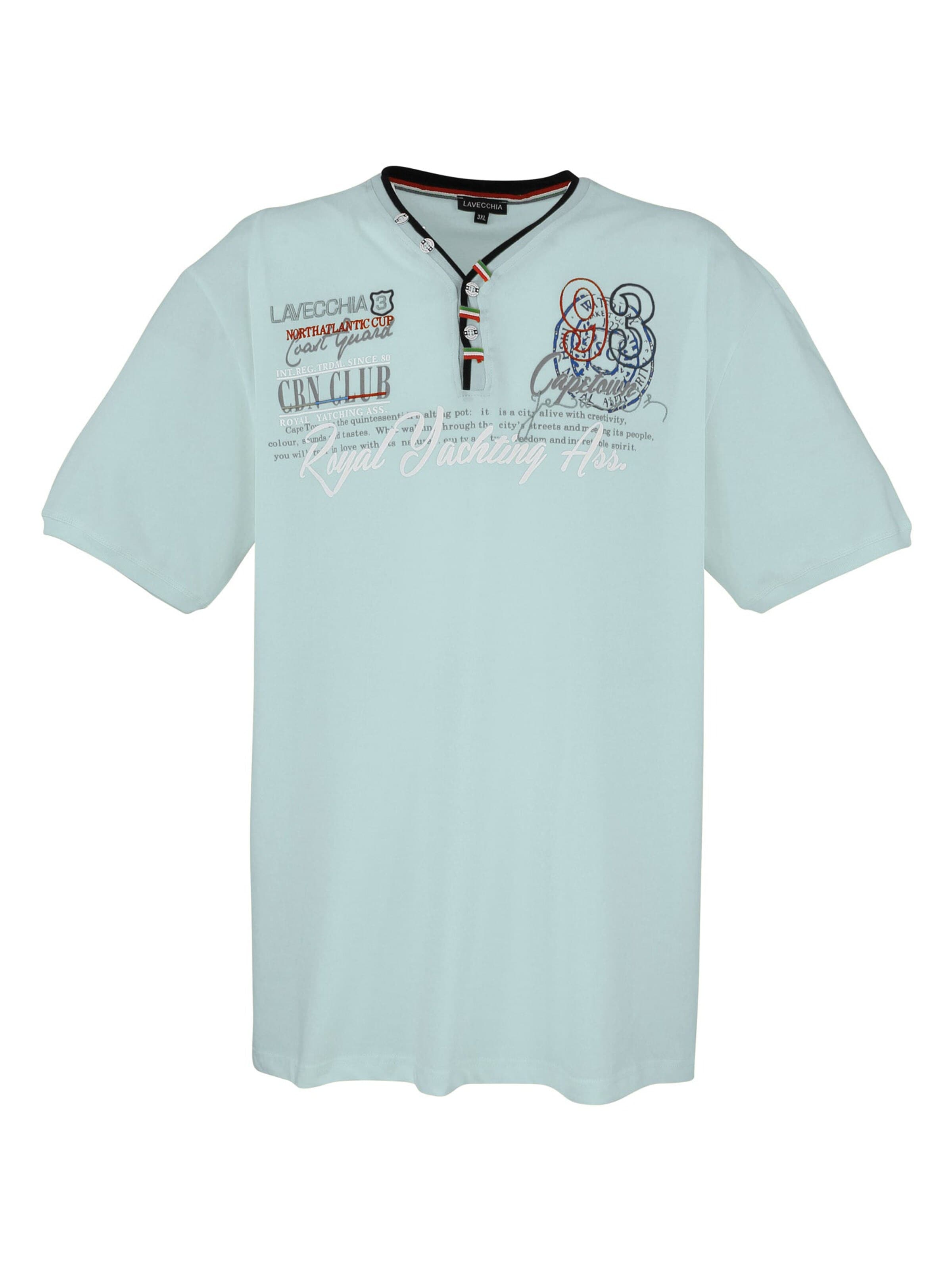 Lavecchia - Camisa 'LV-608 Übergrößen' em verde: frente