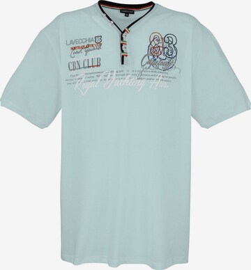 Lavecchia - Camisa 'LV-608 Übergrößen' em verde: frente