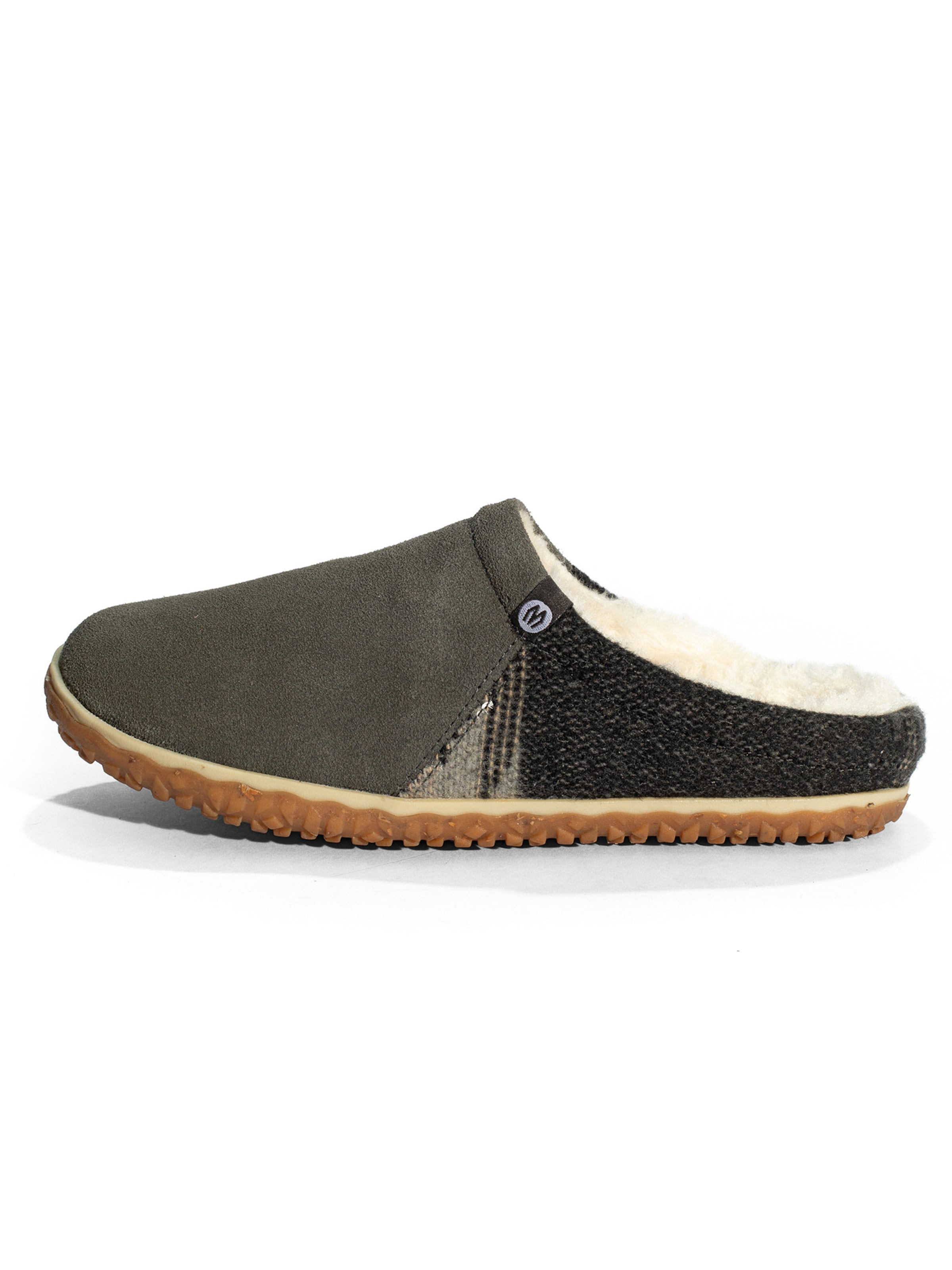 Zoccoletto 'Tahoe' di Minnetonka in grigio: frontale
