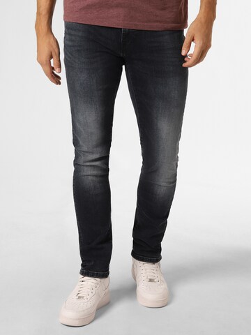 Coupe slim Jean 'ONSLoom' Only & Sons en noir : devant