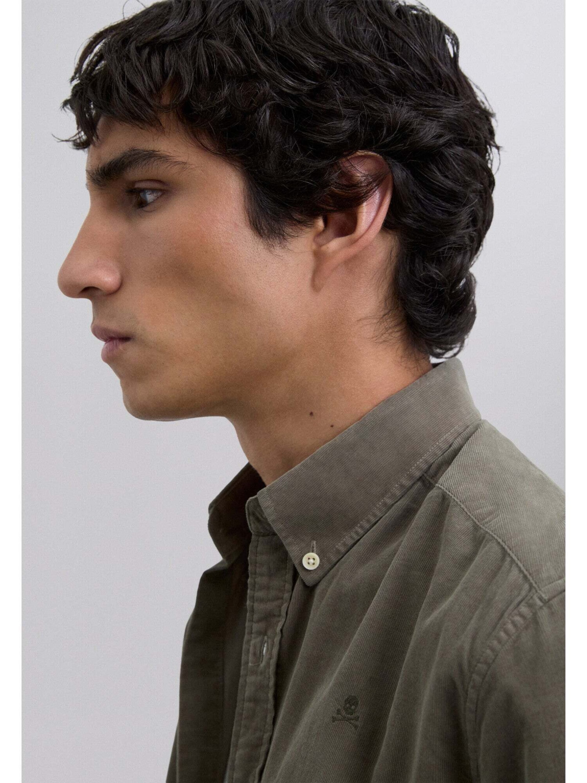 Coupe regular Chemise Scalpers en vert