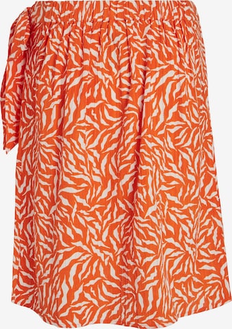 VILA Skirt 'Sille Aria' in Orange