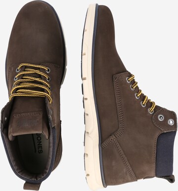 JACK & JONES Lace-Up Boots 'TUBAR' in Brown
