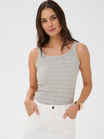 Top 'KAKarla' de la Kaffe pe gri: față