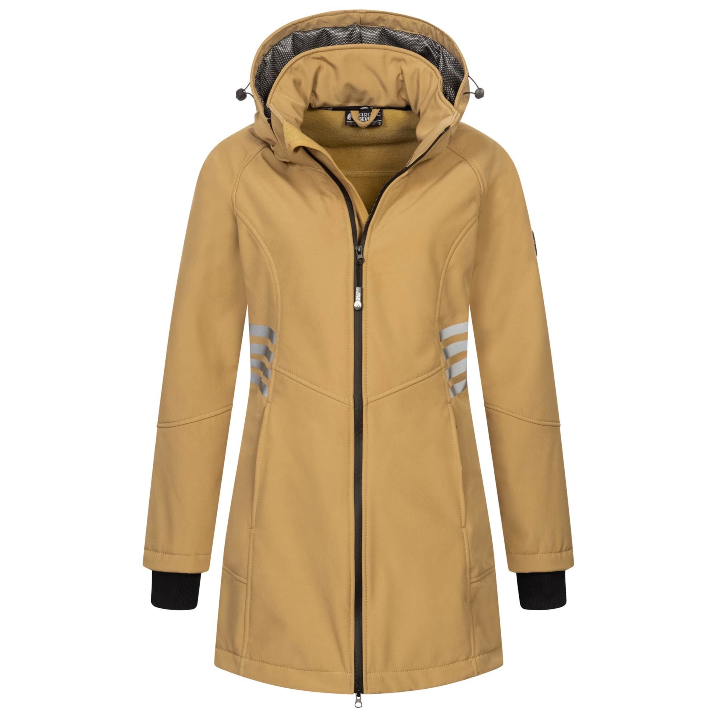Arctic Seven Performance Jacket in Yellow: front