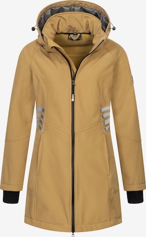 Veste fonctionnelle Arctic Seven en jaune : devant