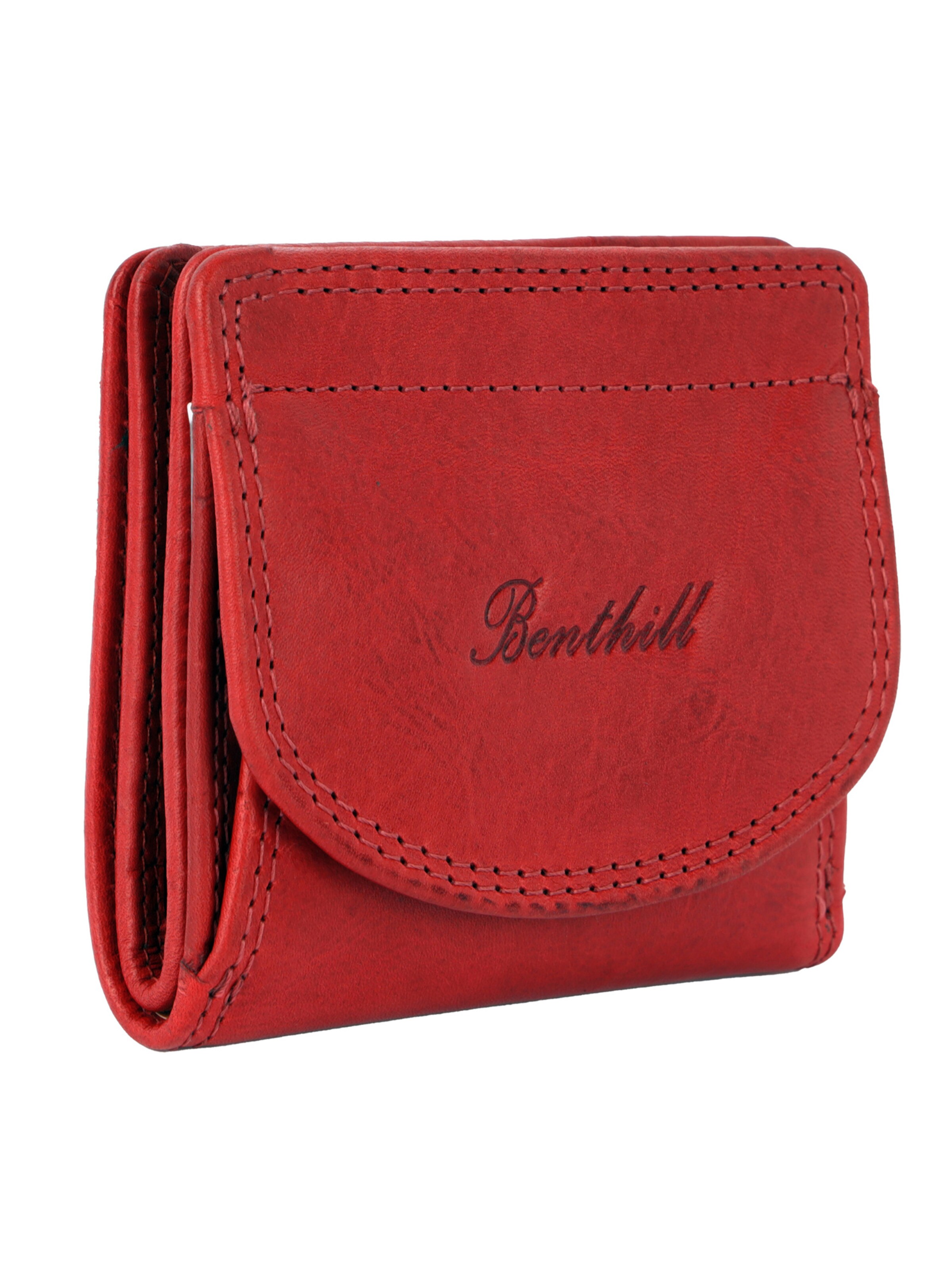 Benthill Portemonnaie in Rot: Vorderseite