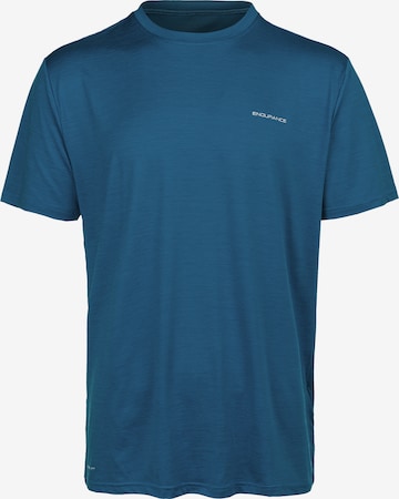 ENDURANCE Performance Shirt 'VERNON' in Blue: front
