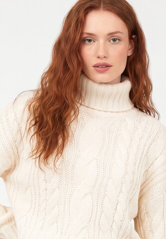 Pull-over DreiMaster Vintage en blanc