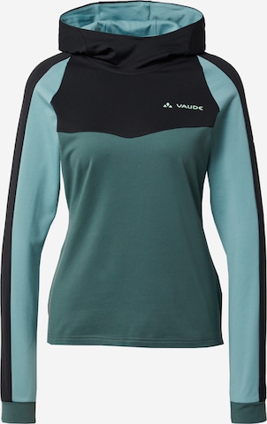 VAUDE - Camiseta funcional 'Qimsa II' en verde: frente